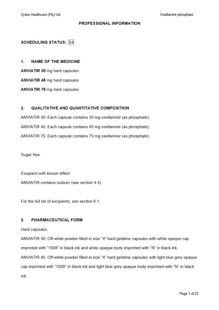 Anviatir Capsule package insert preview