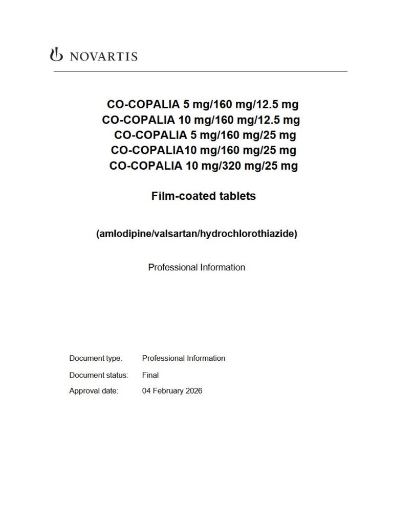 Co-Copalia Film-coated tablets package insert preview