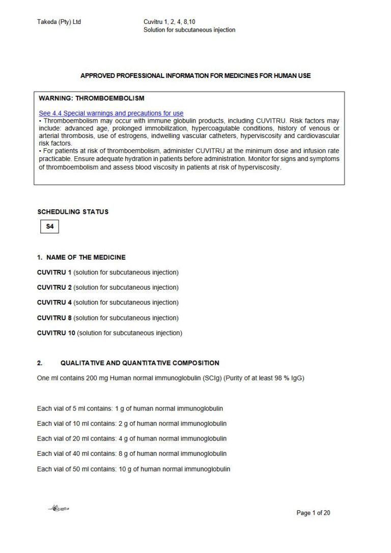 Cuvitru 1 ml/2 ml/4 ml/8 ml/10 ml Solution package insert preview