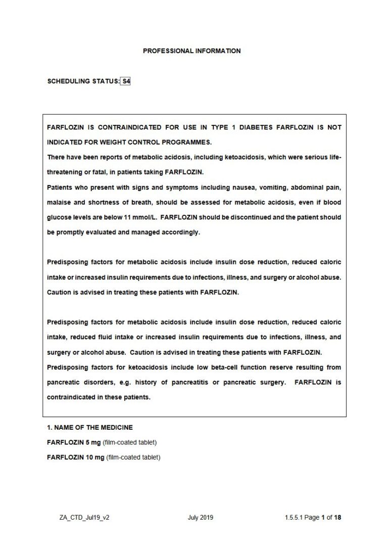 Farflozin 5 mg/10 mg FC tablets package insert preview