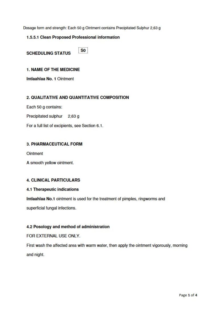 Intlaahlaa 50 g Ointment package insert preview