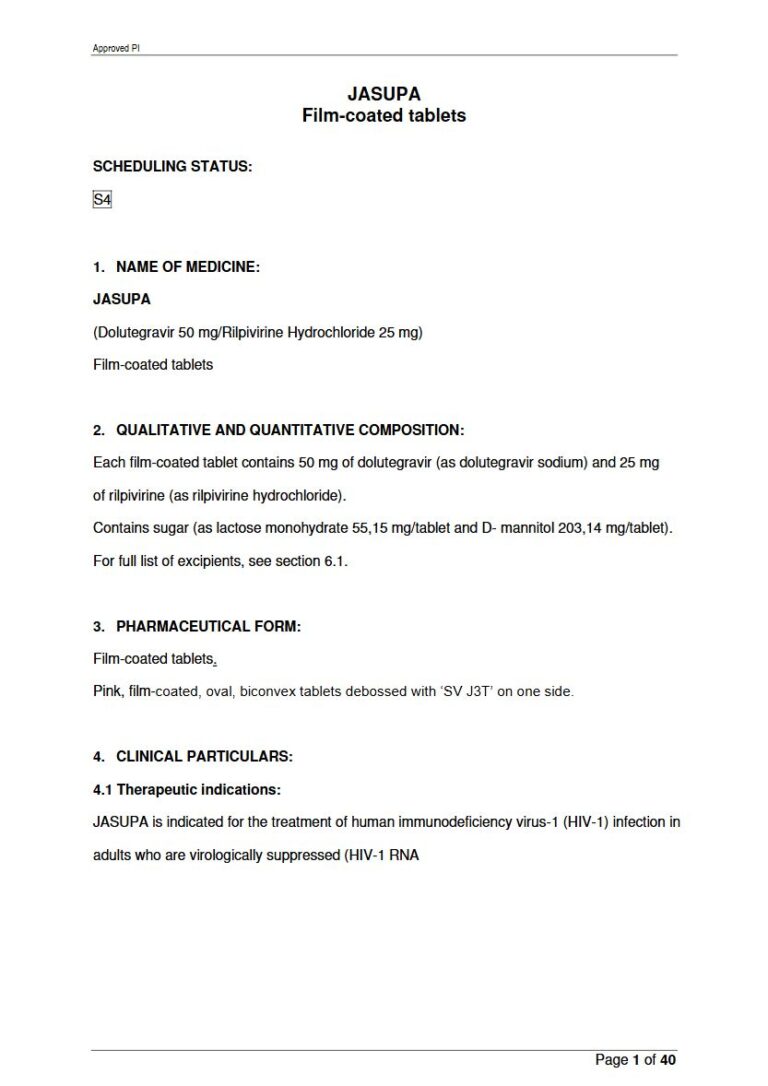 Jasupa 50 mg, 25 mg FC tablets package insert preview