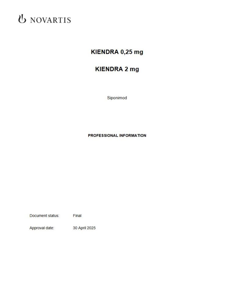 Kiendra 2 Mg Film-Coated Tablets package insert preview