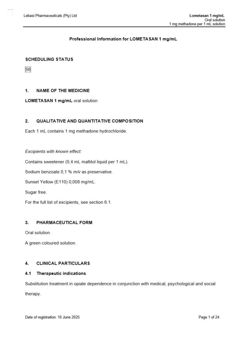 Lometasan 1 Mg/Ml 0,4 mg/mL Oral solution package insert preview