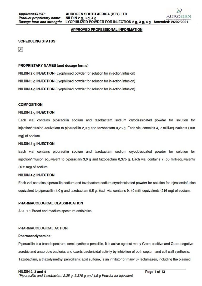 Nildin 2 G/3 G/4 G Solution package insert preview