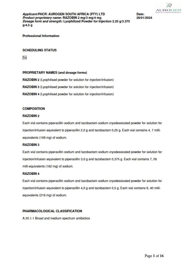 Razobin 2 mg/3 mg/4 mg Solution package insert preview