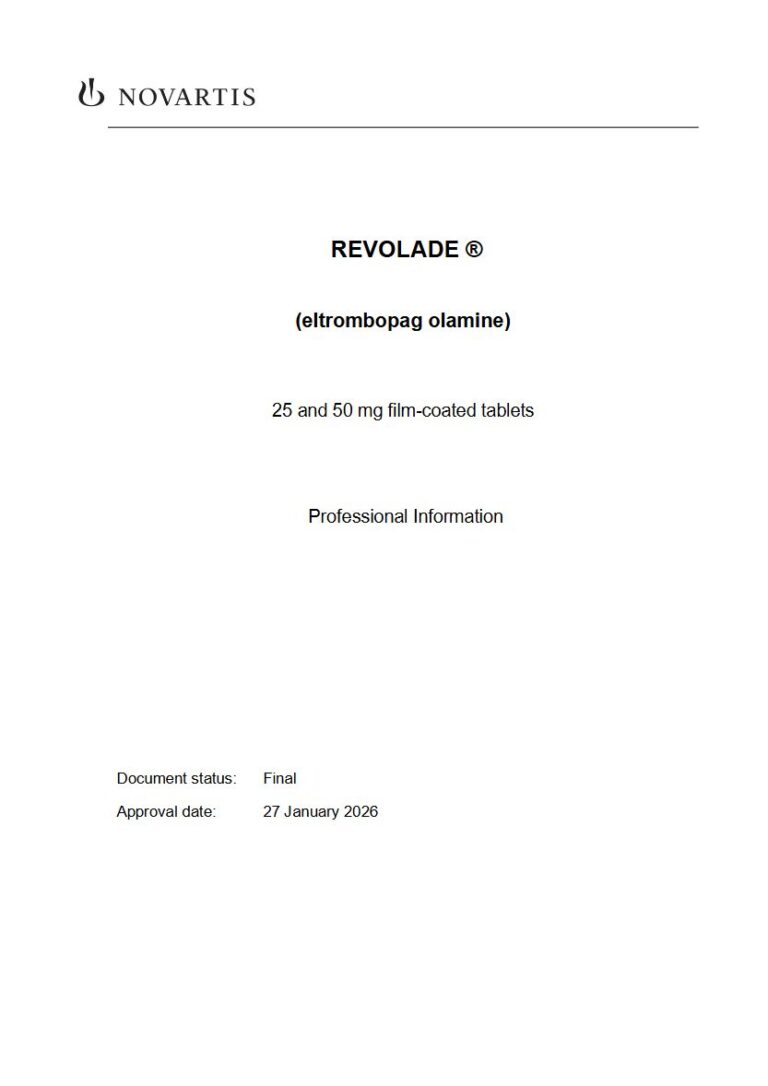 Revolade 25mg/50 mg FC Tablet package insert preview