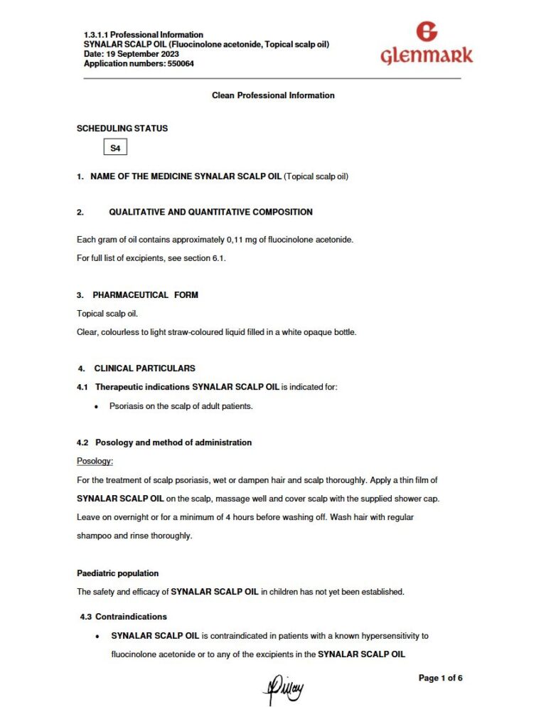 Synalar Scalp Oil 0,11 mg package insert preview