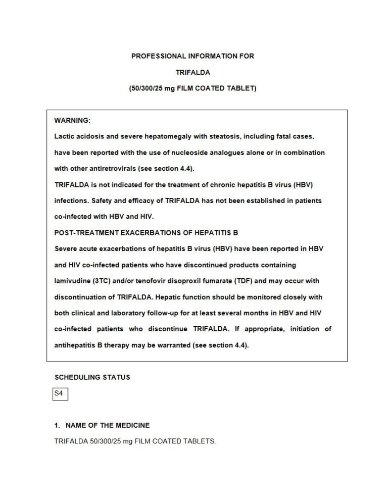 Trifalda 50 mg, 300 mg, 25 mg Tablet package insert preview