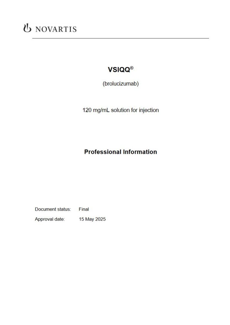 Vsiqq 120 mg/mL Solution for injection package insert preview